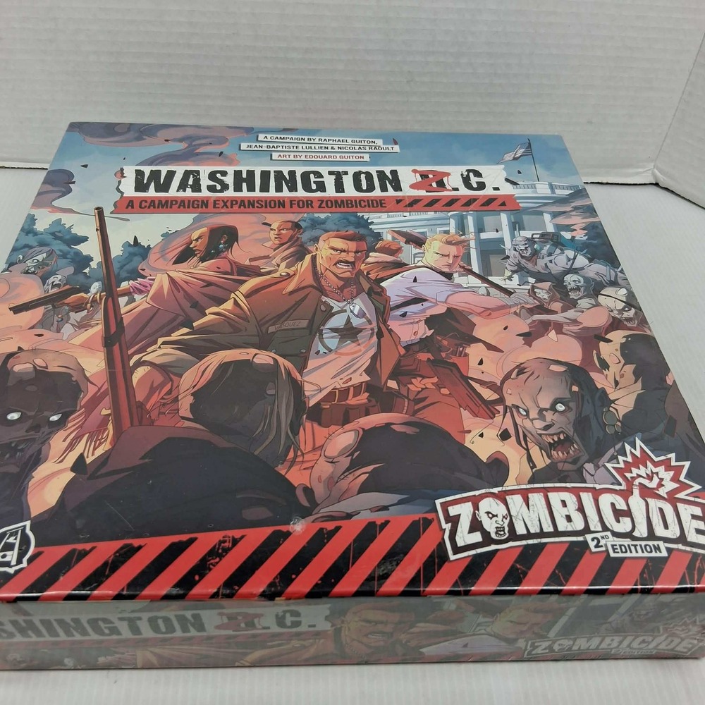 Zombicide 2nd Edition Washington Z.C. Campaign Expansion Board Game CMON New